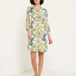Dreamz by Pantaloons White Printed Nightdress-image-32