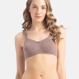 Jockey Deep Taupe Cotton Bra-picture-43