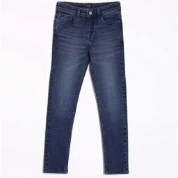 Allen Solly Boys Navy Cotton Solid Jeans-image-17