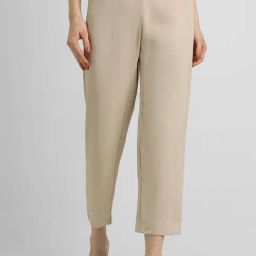 Forever 21 Beige Slim Fit Mid Rise Pants-image-78