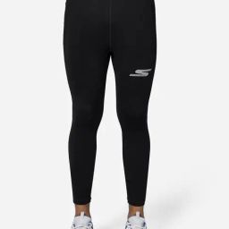 Skechers Black Regular Fit Sports Tights-image-50