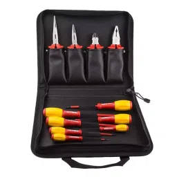 RS PRO 11 Piece Electricians Tool Kit with Pouch, VDE Approved Model No 161221-46