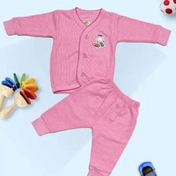LUX Inferno Kids Pink Printed Full Sleeves Thermal Set-image-79