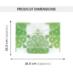 POLEN Fullscape Folder File 18 Microns Poly Plastic Button Bag Mandala Design Multicolor (Pack of 24) image 4