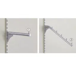 AS ONE Option Chrome For Slit L20 cm Size, Steel Chrome Material, 61-7177-13-40