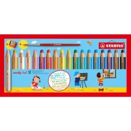 Stabilo 3 in 1 Multi-Talented Colored Pencils for Artists, Students, Hobbyistes, 880/18-3 (Set of 18)-image-4