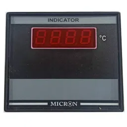 Japsin Instrumentation Pt-100 Thermocouple Micron Digital Temperature Indicator 230 V AC 92x92 mm, JIPL-DTI-9696-RTD-40
