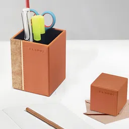 CLADD! Tan Set of 1 Water Resistant Desk Organiser Organisers-3