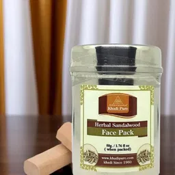 Khadi Pure Herbal Sandalwood Face Pack - 50 g-image-42