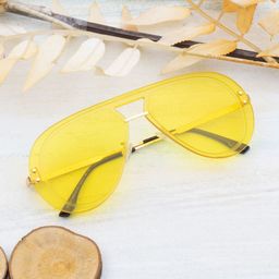 Ted Smith Unisex Aviator Sunglasses With UV Protected Lens NOLIMIT_C1-image-8