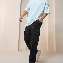 Bewakoof Oversized Cargo Pants-picture-43