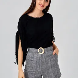 ISU Grey Self Pattern Shorts-picture-5