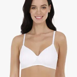 Every De by Amante White Non Padded Non Wired Full Coverage Bra-image-19