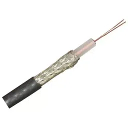 BELDEN COAXIAL CABLE, RG-58A/U, 1000FT, BLACK, 8259 0101000-46