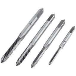 UPTODATETOOLS 20pcs Alloy Steel SAE, Tap and Die Set, Metric Standard Tap and Die, SAE Thread Tool, Essential Threading Home Tool Cutting Threads for Cutting External and Internal Threads image 5