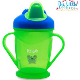 THE LITTLE LOOKERS Unbreakable Baby Sippy Cup with Double Handle Green - 175 ml-picture-13