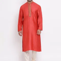 ZOIS Men Embroidered Thread Work Kurta-image-53