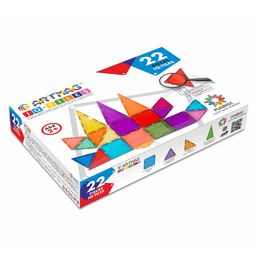 Funrise Magnetic Tiles Combo Set of 22 Pieces- Multicolor image 5