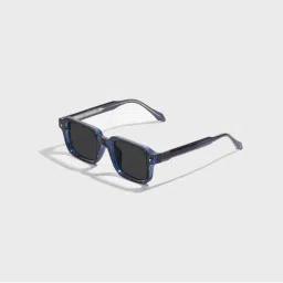 SAM AND MARSHALL October 400UV Protection Rectangular Cellulose Propionate Black Sunglasses-picture-48