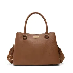 Aldo Climbinglily Womens Brown Satchel Bag With Detachable Strap-picture-26