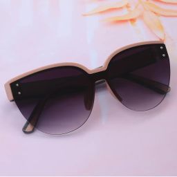 Carlton London Premium Pink with Blue Toned & UV Protected Lens Cat Eye Sunglass for Women (66)-image-49