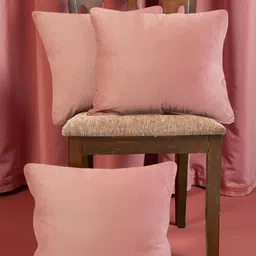 IVAZA Unisex Pink Cushion Covers-picture-4