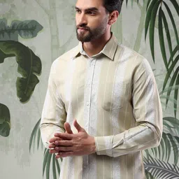 Stylecast X Kotty Men Pinstripes Comfort Striped Casual Shirt-image-54