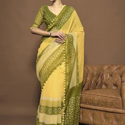 Saree mall Ethnic Motifs Printed Ready to Wear Sarees-picture-23