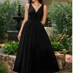 WANQUILA Women Fit & Flare Maxi Dress-picture-33