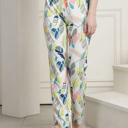 Tromko Women Printed Relaxed High-Rise Trousers-picture-2