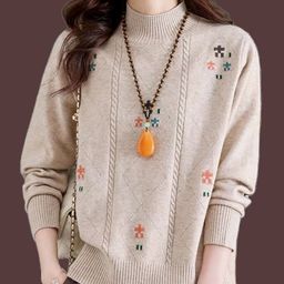 bebe Women Floral Pullover-picture-39