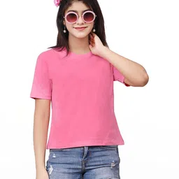 TELESTO Girls Pure Cotton Tshirts-picture-27
