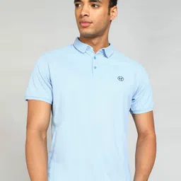 Kolor Fusion Men Solid Polo Collar T-shirt-image-86
