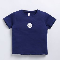 Ginie Girls Logo Printed Crop Top-17