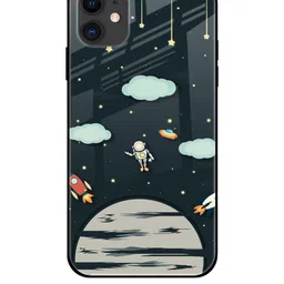 QRIOH Cartoon Characters Printed iPhone 12 Back Case Mobile Accessories-picture-48