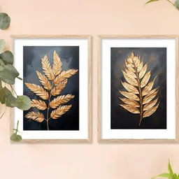 WALLLANE Brown Wood Wall Art-picture-32