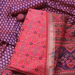 Meena Bazaar Woven Design Unstitched Dress Material-image-65