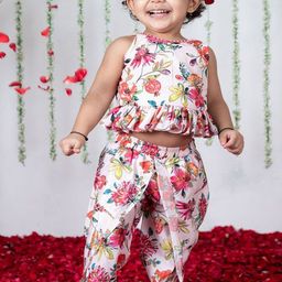 Li'l Angels Floral Printed Clothing Set-image-82