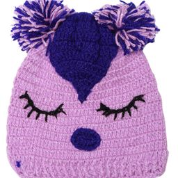 MayRa Knits Kitten Design Cap - Purple-picture-32