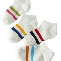 Footprints Organic Cotton Striped Socks Pack Of 4 Pairs - Multicolor-image-19