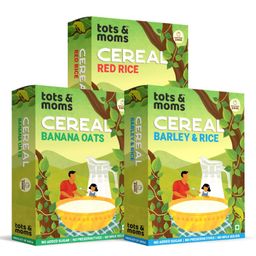 Tots & Moms Foods Cereals Pack of 3 - 200 gm each-25