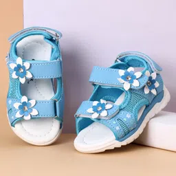 Cute Walk by Babyhug Sandals - Blue-picture-34