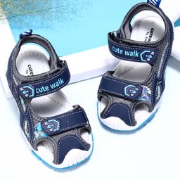 Cute Walk by Babyhug Sandals - Blue-image-15