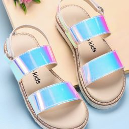 Pine Kids Velcro Closure Sandals - Blue-image-46