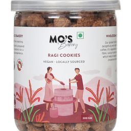 Mo's Ragi Cookies Organic & Vegan 100% Natural & Preservatives Free  - 300 g-56