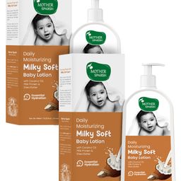 Mother Sparsh Daily Moisturizing Milky Soft Baby Lotion 400ml (Pack Of 2)-image-87