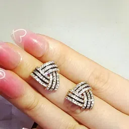 ONUYX Triangular Studs Earrings-35