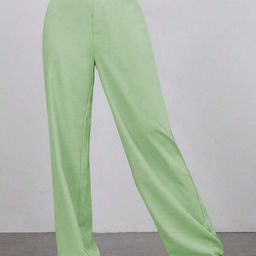 CILIMILI Women Solid Wrinkle Free Trousers-image-52