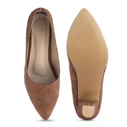 TRYME Suede Party Block Mules image 2