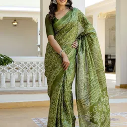 KALINI Bandhani Printed Bandhani Saree-picture-54